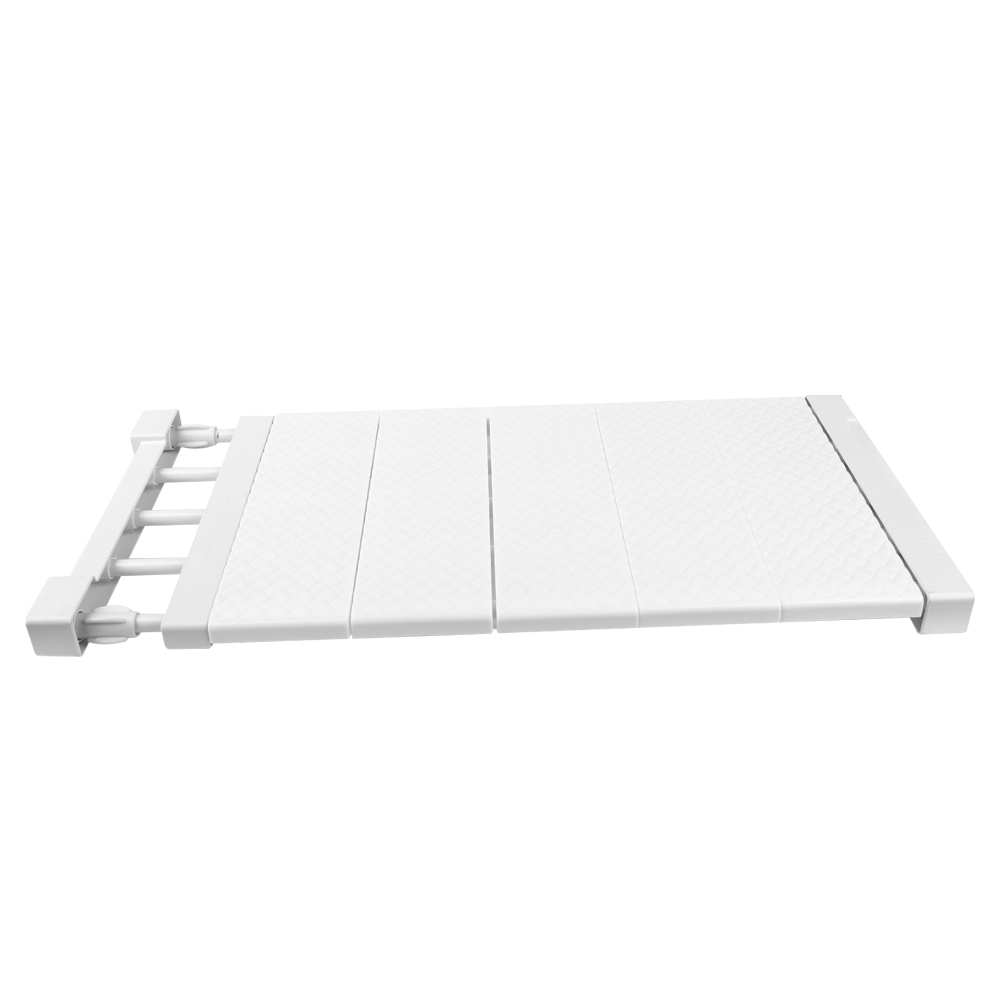 Adjustable Extendable Rack Closet Cupboard Divider Rack Storage Organizer Shelf Easy to install - Image 3