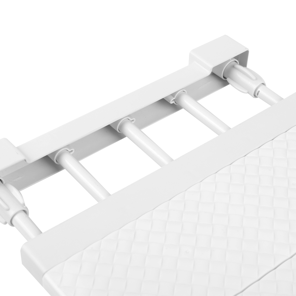 Adjustable Extendable Rack Closet Cupboard Divider Rack Storage Organizer Shelf Easy to install - Image 5