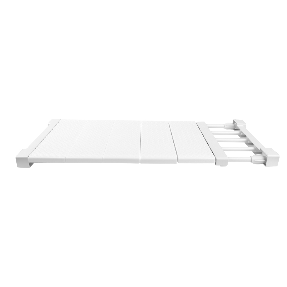 Adjustable Extendable Rack Closet Cupboard Divider Rack Storage Organizer Shelf Easy to install - Image 6