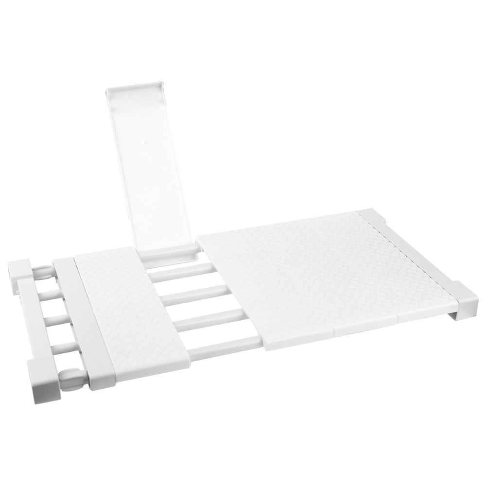 Adjustable Extendable Rack Closet Cupboard Divider Rack Storage Organizer Shelf Easy to install - Image 11